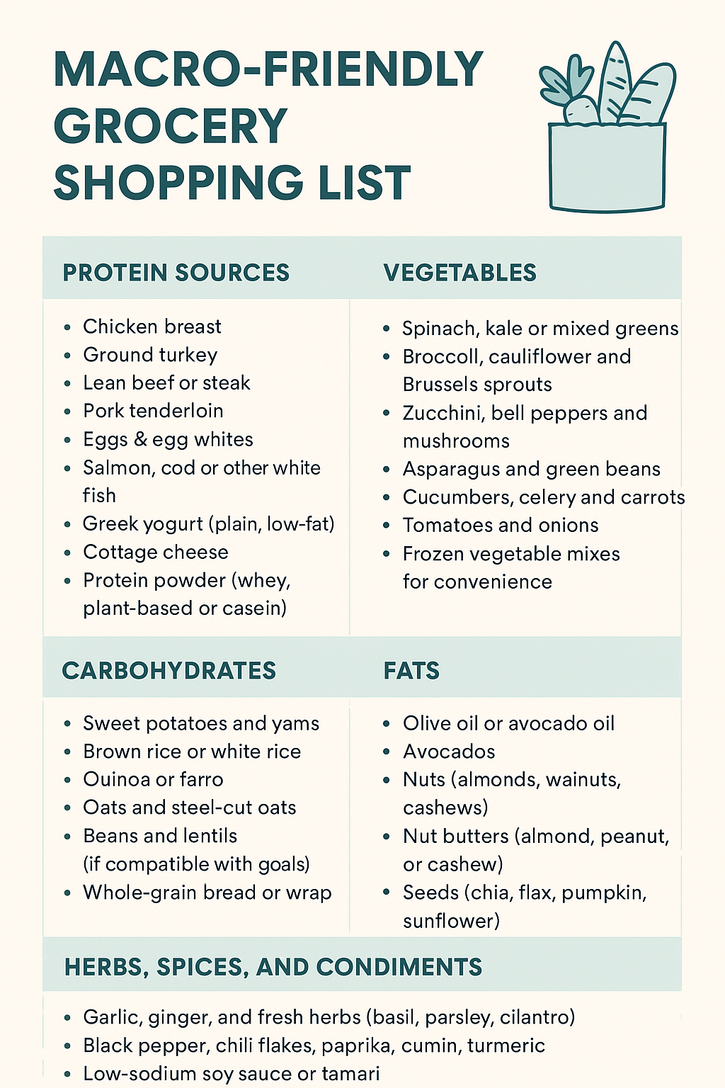 unnamed (13) macro-friendly grocery list